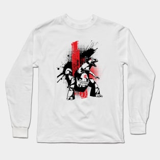 GRIMLOCK TRASH POLKA Long Sleeve T-Shirt